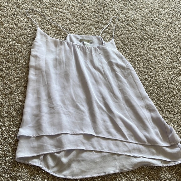 H&M Tank Top sheer LILAC - Picture 2 of 6